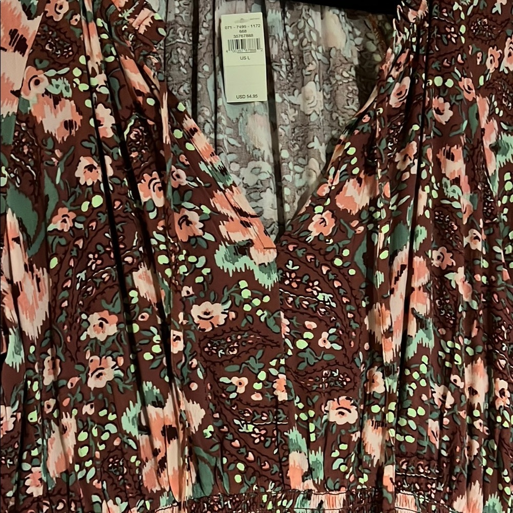 AERIE Floral Mini Dress - Picture 3 of 6